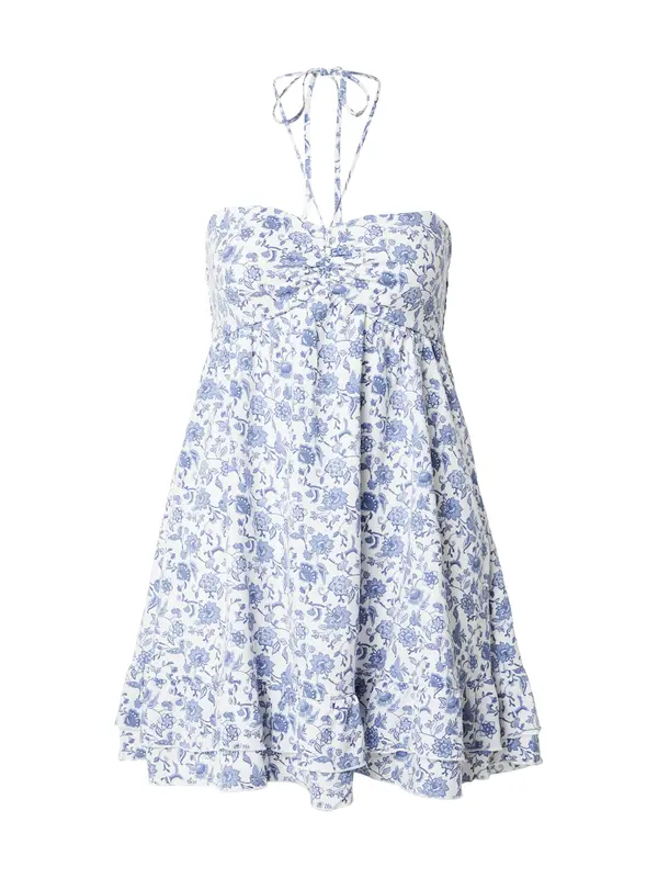 HOLLISTER HOLLISTER Poletna obleka  mornarska / opal / svetlo modra
