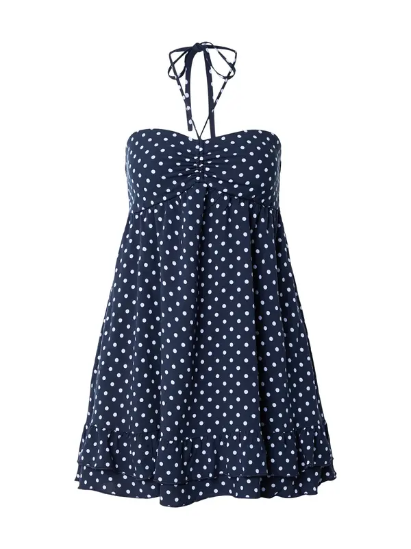 HOLLISTER HOLLISTER Poletna obleka  mornarska / pastelno modra