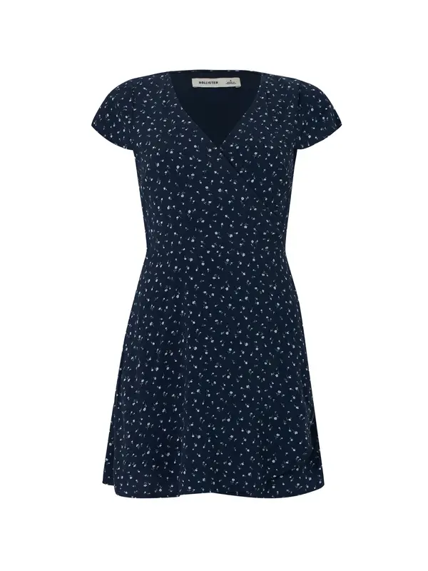 HOLLISTER HOLLISTER Poletna obleka  mornarska / pastelno modra / zelena