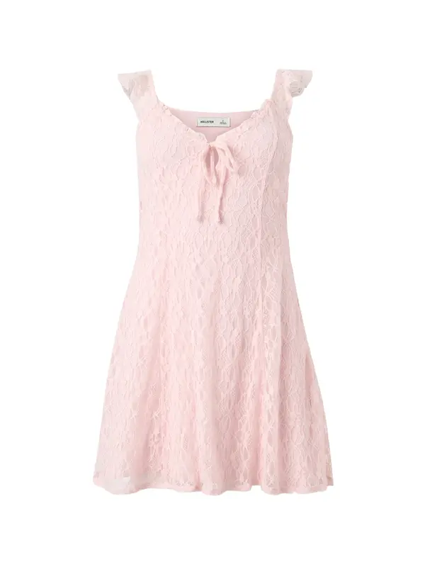 HOLLISTER HOLLISTER Poletna obleka  roza
