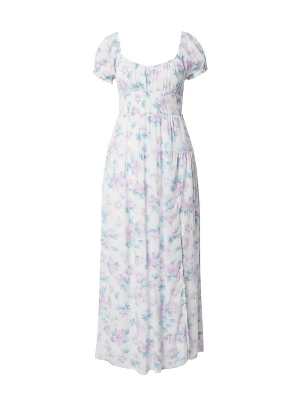 HOLLISTER HOLLISTER Poletna obleka  svetlo modra / majnica / bela