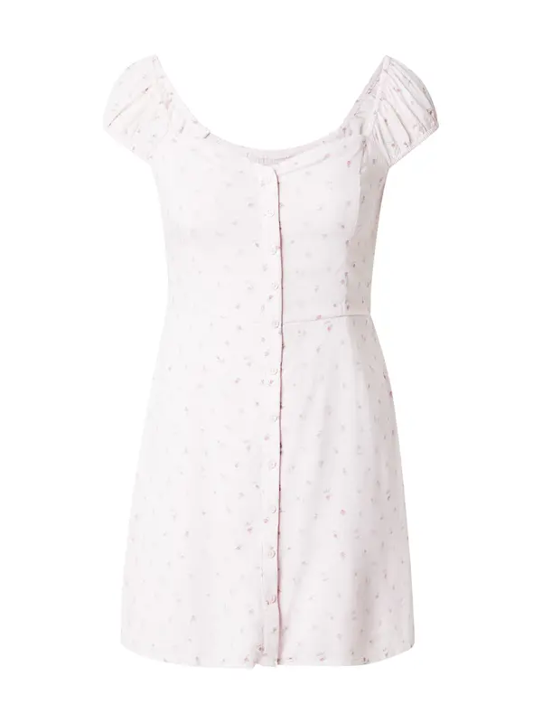 HOLLISTER HOLLISTER Poletna obleka  svetlo zelena / roza / pastelno roza