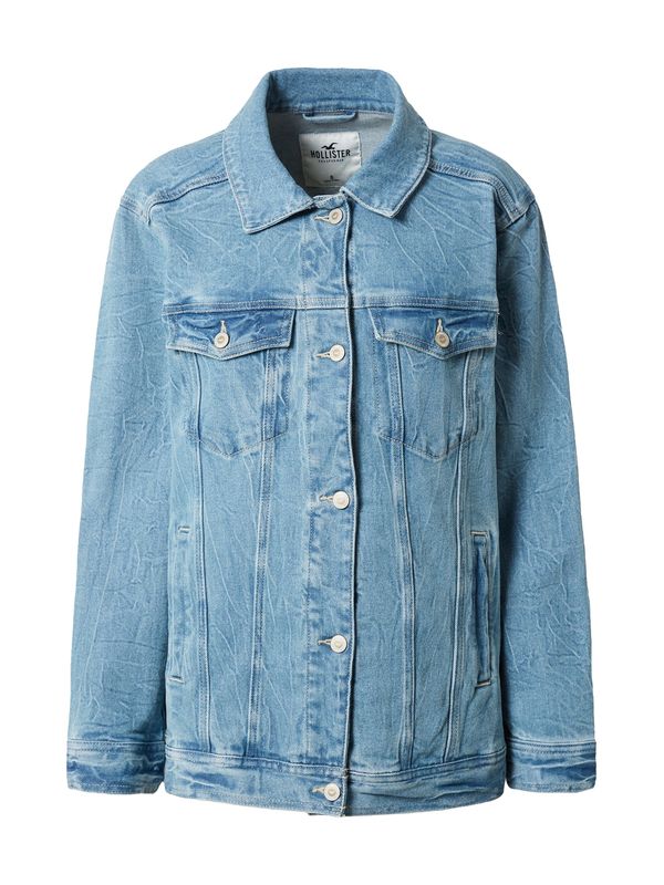 HOLLISTER HOLLISTER Prehodna jakna  moder denim