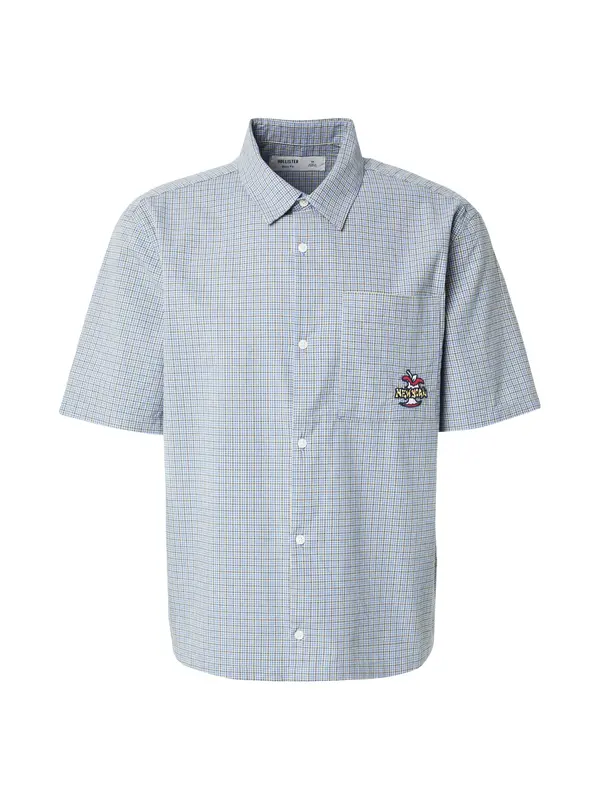 HOLLISTER HOLLISTER Srajca  golobje modra / rumena / bela