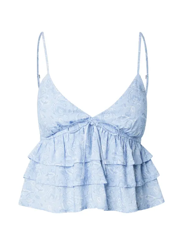 HOLLISTER HOLLISTER Top  golobje modra / svetlo modra