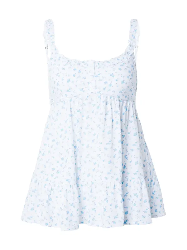 HOLLISTER HOLLISTER Top  mornarska / azur / bela