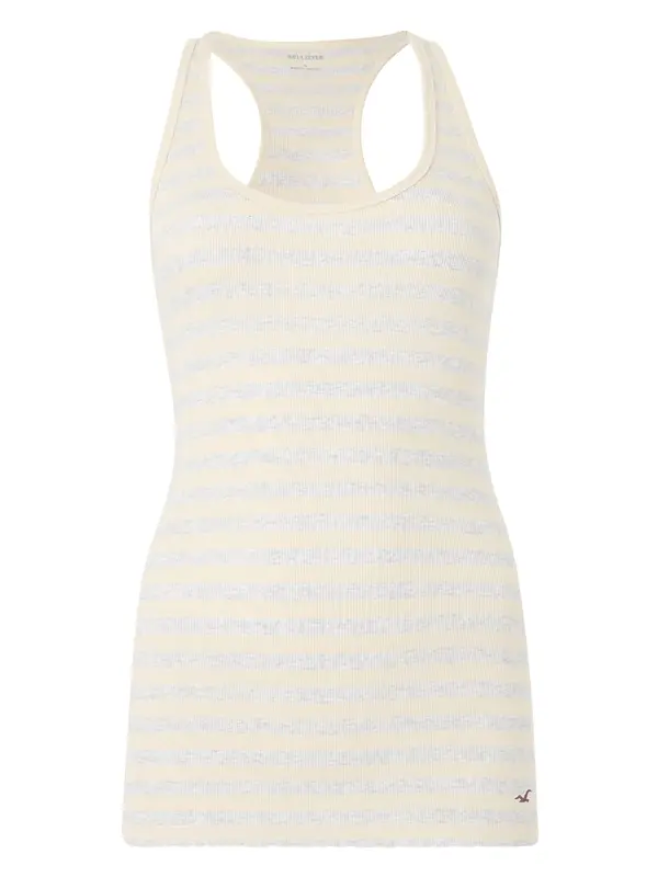 HOLLISTER HOLLISTER Top  pastelno rumena / svetlo siva