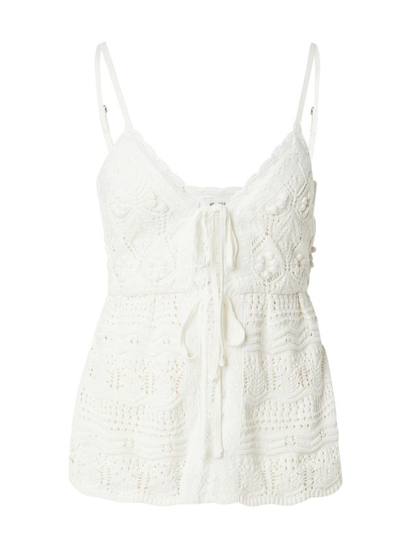 HOLLISTER HOLLISTER Top z naramnicami  bela