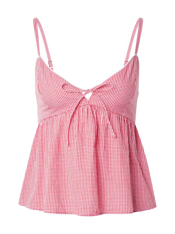 HOLLISTER HOLLISTER Top  živo rdeča / bela