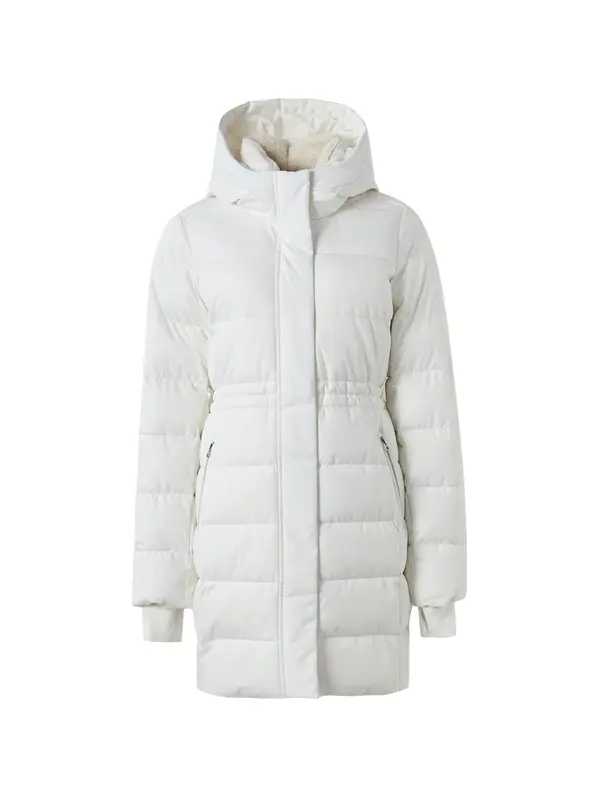 HOLLISTER HOLLISTER Zimski plašč  bela