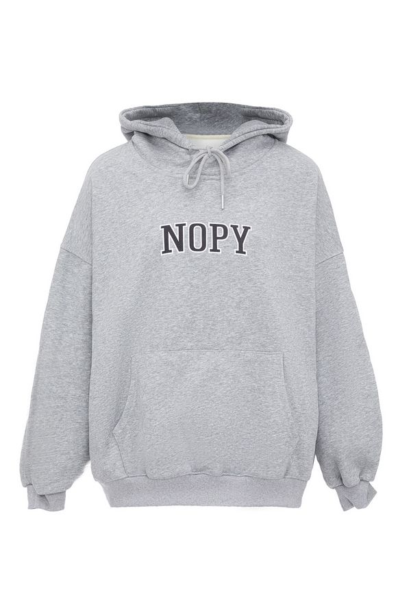 HOMEBASE HOMEBASE Majica  pegasto siva / črna / bela