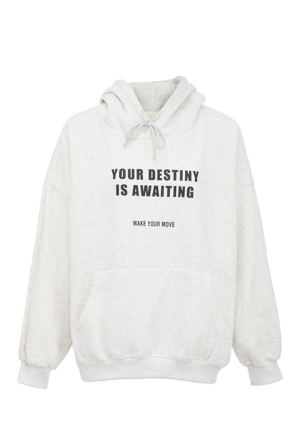 HOMEBASE HOMEBASE Majica  svetlo siva / črna