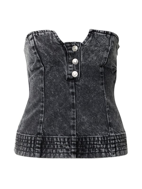 Hosbjerg Hosbjerg Top 'Leah'  črn denim