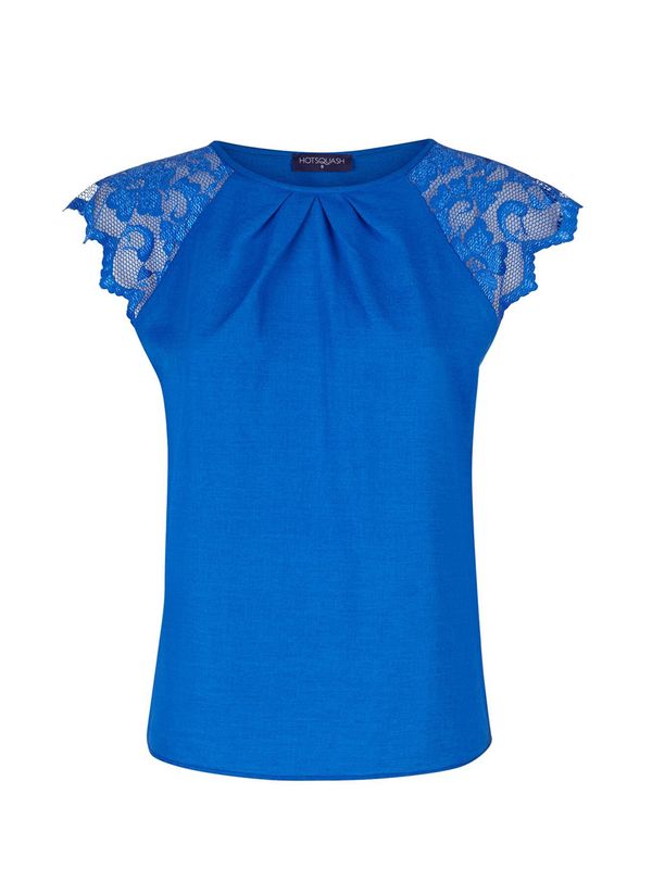 HotSquash HotSquash Bluza  kobalt modra