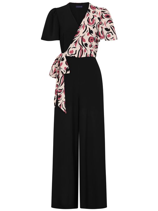 HotSquash HotSquash Kombinezon  roza / črna / bela