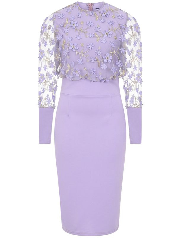 HotSquash HotSquash Obleka 'Emma'  zelena / lila