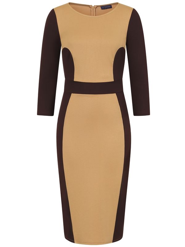 HotSquash HotSquash Obleka  kamela / črna