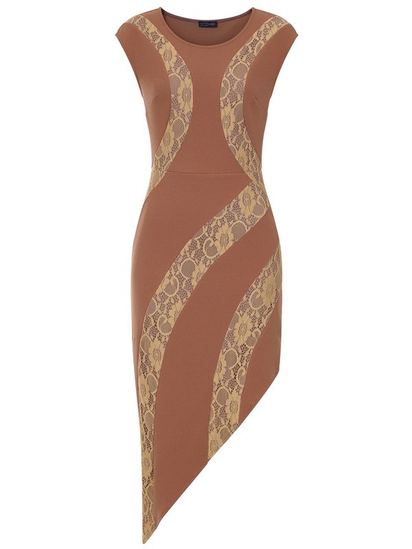 HotSquash HotSquash Obleka  kapučino / mokka