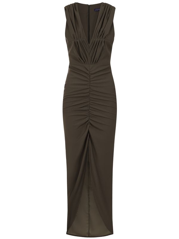 HotSquash HotSquash Večerna obleka  kaki