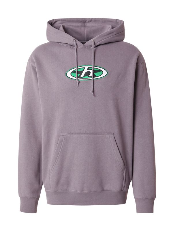 HUF HUF Majica 'Gamma'  kivi / sivka / črna / bela