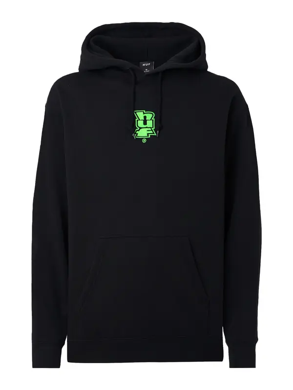 HUF HUF Majica 'Megablast '  limeta / črna