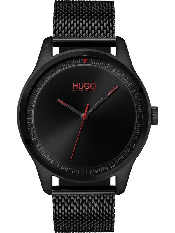 HUGO HUGO Analogna ura  rdeča / črna