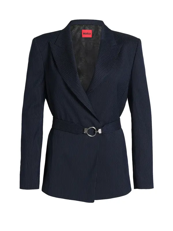 HUGO HUGO Blazer 'Amoria'  mornarska / off-bela