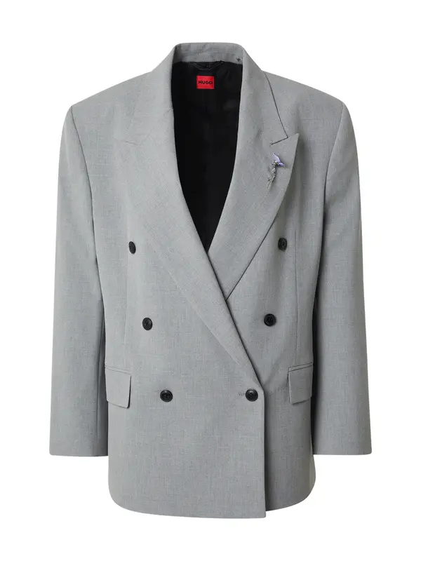 HUGO HUGO Blazer 'Antegi'  pegasto siva