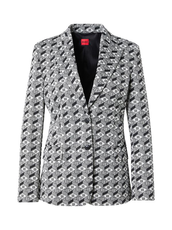 HUGO HUGO Blazer 'Aubea'  črna / bela