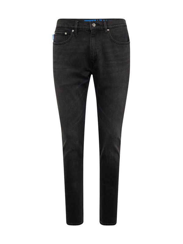 HUGO Blue HUGO Blue Kavbojke 'Zane'  temno siva