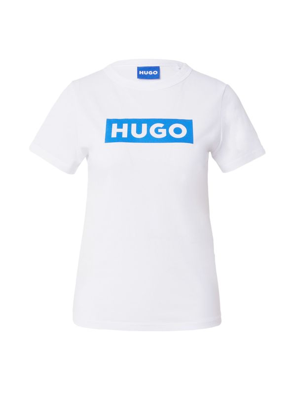 HUGO Blue HUGO Blue Majica 'Classic'  modra / bela