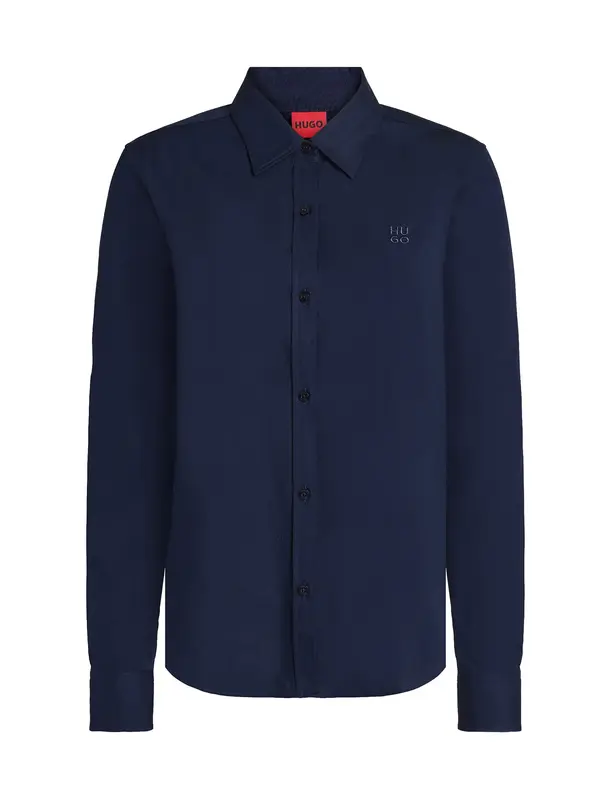 HUGO HUGO Bluza 'The Essential'  temno modra