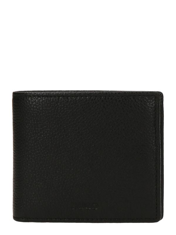 HUGO HUGO Denarnica 'New Subway'  črna