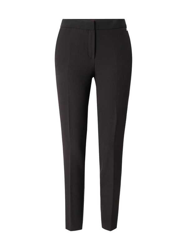 HUGO HUGO Hlače na rob 'Hagonia-1'  črna