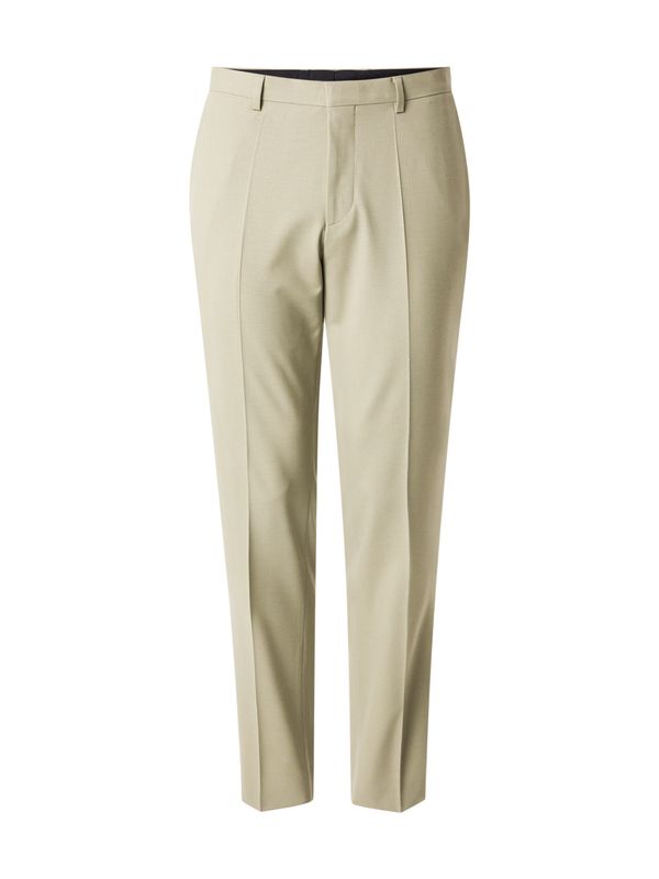 HUGO HUGO Hlače na rob 'Hesten'  kaki