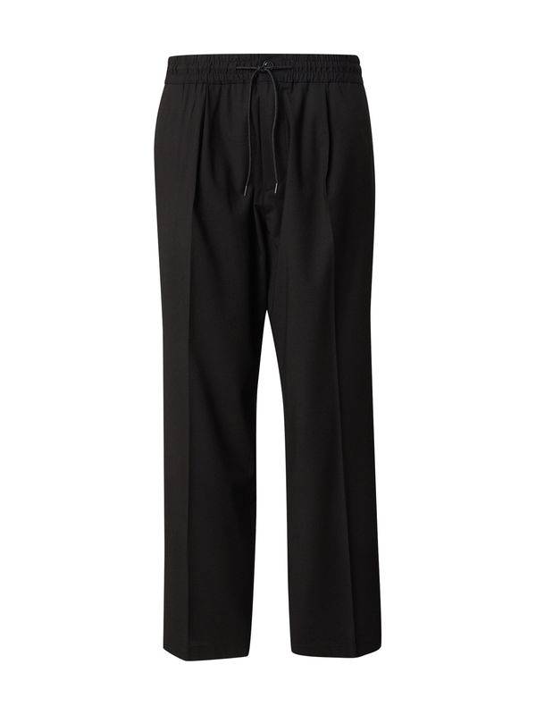 HUGO HUGO Hlače na rob 'Ravi243'  črna