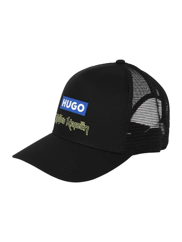 HUGO HUGO Kapa 'Merk_JJK'  modra / rumena / črna / bela