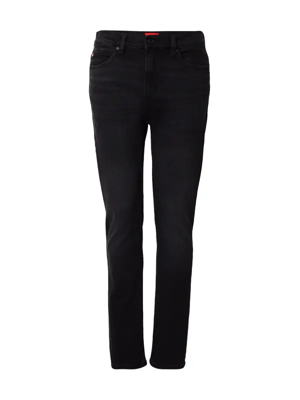 HUGO HUGO Kavbojke '708'  črn denim