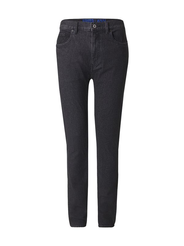 HUGO HUGO Kavbojke 'Ash'  temno siva