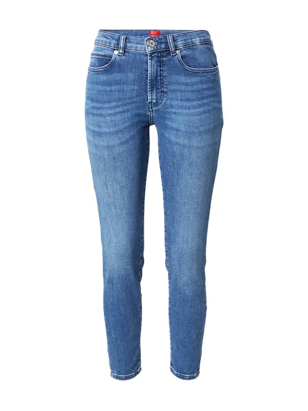 HUGO HUGO Kavbojke  moder denim