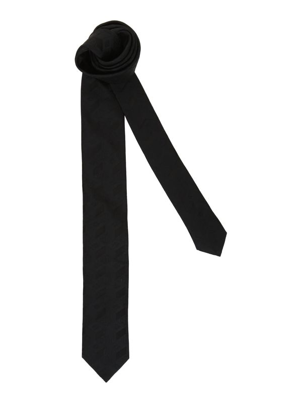 HUGO HUGO Kravata  črna