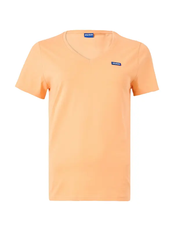 HUGO HUGO Majica 'Classic'  pastelno oranžna