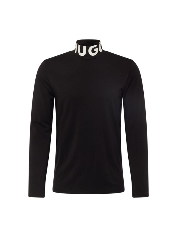 HUGO HUGO Majica 'Dardini'  črna / bela