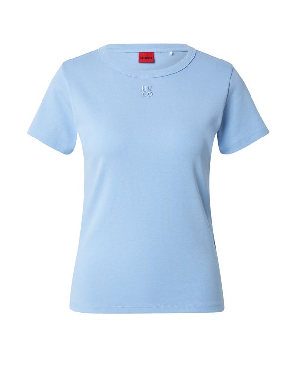 HUGO HUGO Majica 'Deloris'  pastelno modra