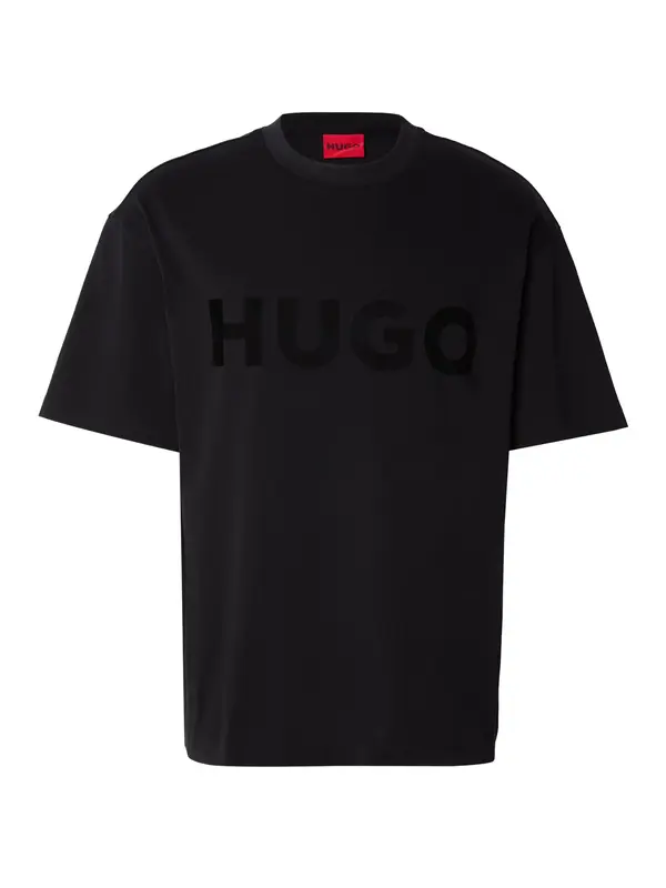 HUGO HUGO Majica 'Dinkee'  rdeča / črna