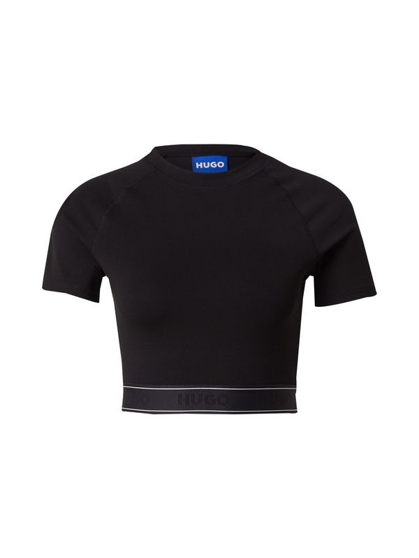 HUGO HUGO Majica 'Dolly'  črna / bela