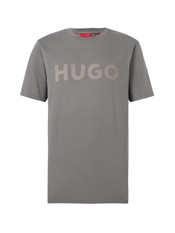 HUGO HUGO Majica 'Dulivio'  barva blata / temno siva