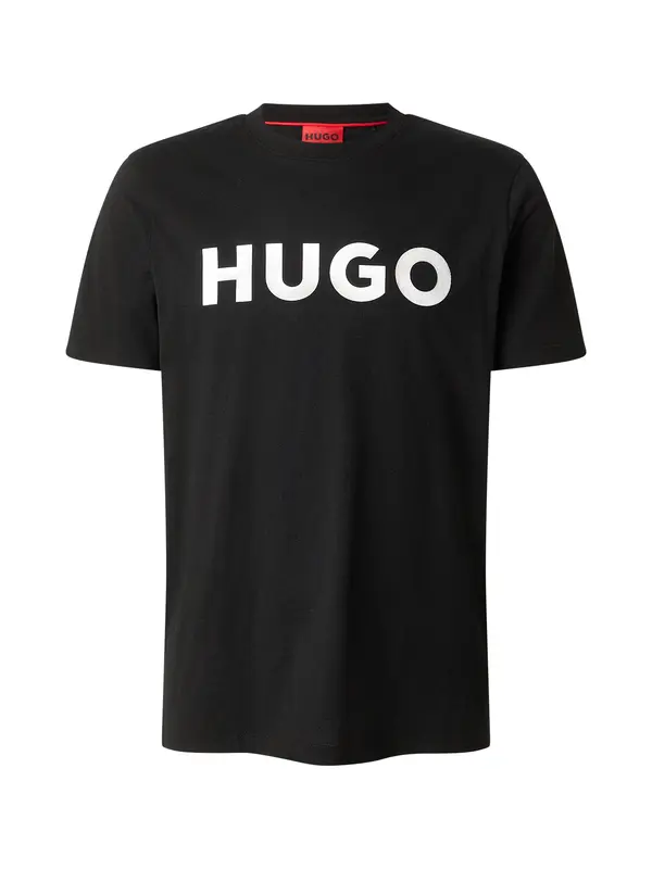 HUGO HUGO Majica 'Dulivio'  črna / bela