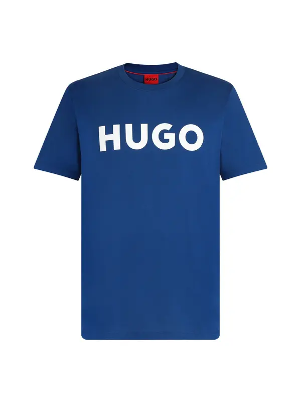 HUGO HUGO Majica 'Dulivio'  modra / bela