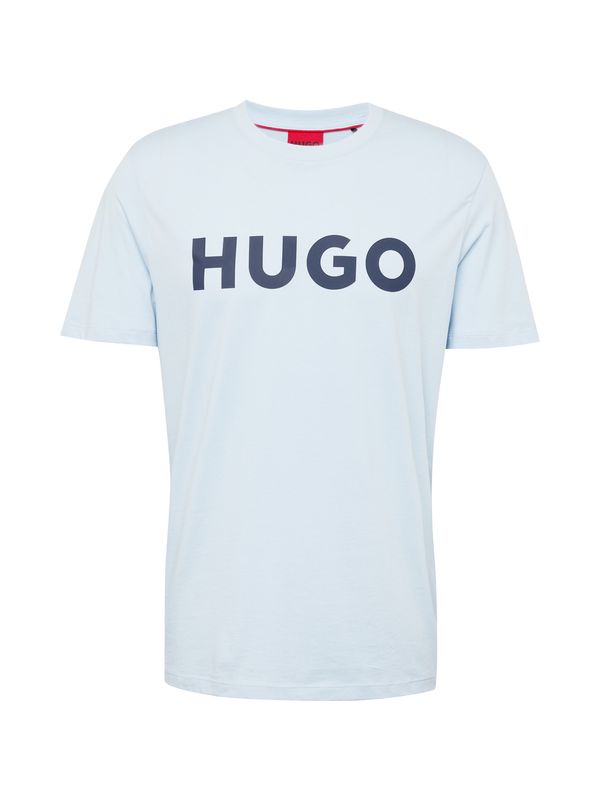 HUGO HUGO Majica 'Dulivio'  mornarska / svetlo modra